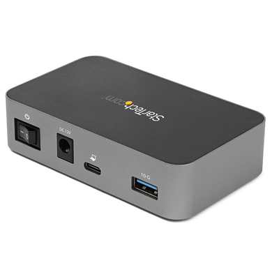 StarTech.com 4 Port USB 3.1 USB A, USB C  Hub, AC Adapter Powered, 60 x 100 x 25mm