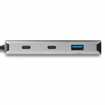 StarTech.com 4 Port USB 3.1 USB A, USB C  Hub, USB Bus Powered, 45 x 365 x 16mm