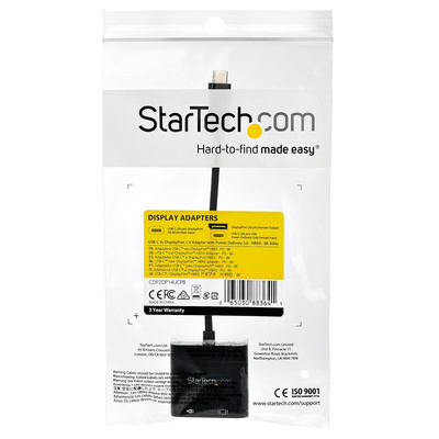 StarTech.com USB C to DisplayPort Adapter, USB C, 1 Supported Display(s) - 8K @ 60Hz