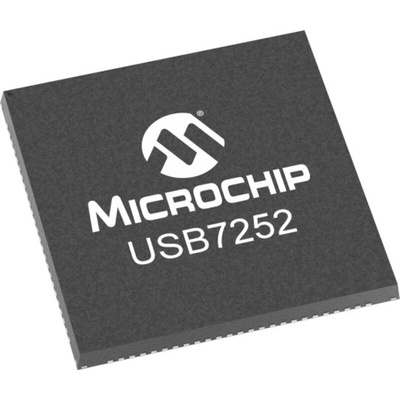 Microchip 2 Port USB C  Hub, USB Powered, 12 x 12mm