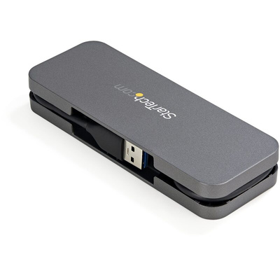 StarTech.com 4 Port USB 3.2 USB A  Hub, USB Bus Powered, 13.5 x 5 x 2cm