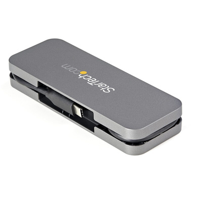 StarTech.com 4 Port USB C USB A, USB C  Hub, USB Bus Powered, 13.5 x 5 x 2cm