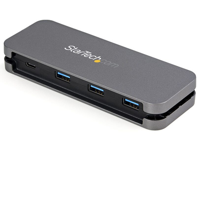 StarTech.com 4 Port USB C USB A, USB C  Hub, USB Bus Powered, 13.5 x 5 x 2cm