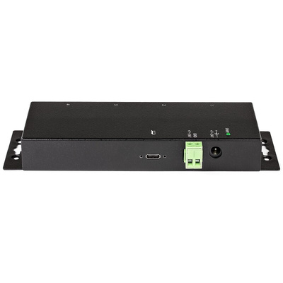 StarTech.com 4 Port USB C USB A, USB C  Hub, AC Adapter Powered, 15.2 x 6 x 2.4cm