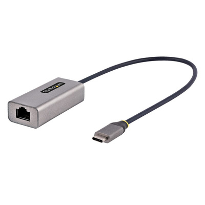 StarTech.com USB Ethernet Adapter USB 3.0 USB C to RJ45 125Mbit/s Network Speed