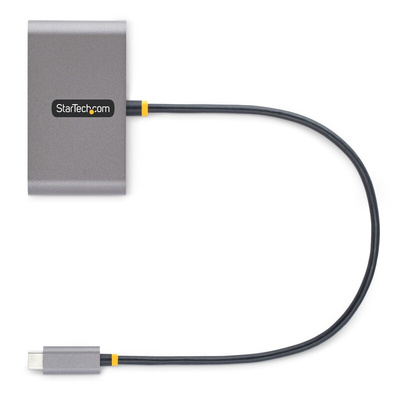 StarTech.com 4 Port USB 3.2 USB A, USB C USB C Hub, USB Bus Powered, 1.7 x 3.0 x 0.6in