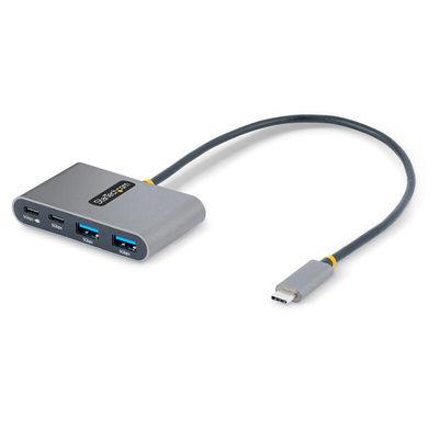 StarTech.com 4 Port USB 3.2 USB A, USB C USB C Hub, USB Bus Powered, 1.7 x 3.0 x 0.6in