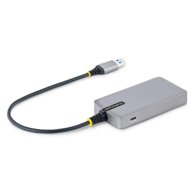 StarTech.com 4 Port USB 3.2 USB A  Hub, USB Bus Powered, 420 x 54 x 16mm