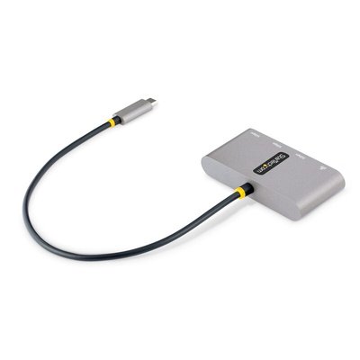 StarTech.com 3 Port USB 3.2 USB A, USB C USB C Hub, USB Bus Powered, 11.8 x 3.1 x 0.6in