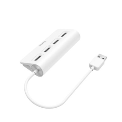 Hama 4 Port USB 2.0 USB A  Hub, USB Powered, 8.9 x 3.8 x 2.2cm