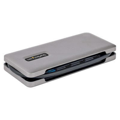 StarTech.com 4 Port USB 3.2 USB A, USB C USB C Hub, USB Powered, 13.5 x 6 x 2cm
