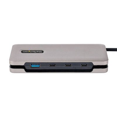 StarTech.com 4 Port USB 3.2 USB A, USB C USB C Hub, USB Powered, 13.5 x 6 x 2cm