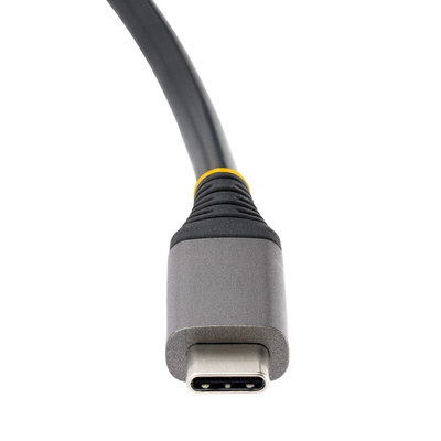 StarTech.com 4 Port USB 3.2 USB A, USB C USB C Hub, USB Powered, 13.5 x 6 x 2cm