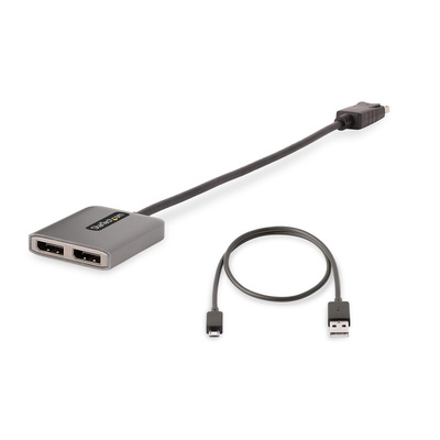 StarTech.com 2 Port USB B  Hub, USB Powered, 4.3 x 10.5 x 1.4cm