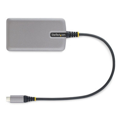 StarTech.com 4 Port USB 3.2 USB A, USB B  Hub, USB Bus Powered, 170 x 142 x 30mm