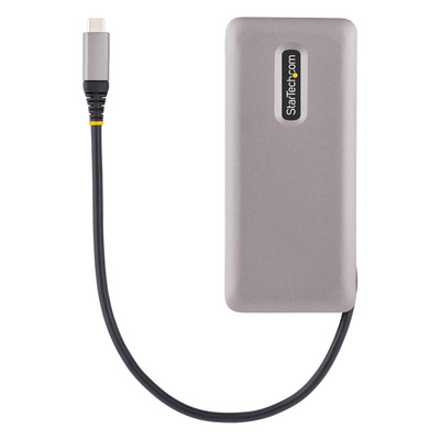 StarTech.com 4 Port USB 3.2 USB C  Hub, USB Bus Powered, 170 x 142 x 30mm