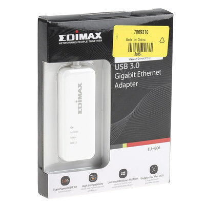 Edimax USB Network Adapter USB 3.0 USB A to RJ45