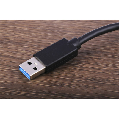 StarTech.com 3 Port USB 3.0 USB A  Hub, AC Adapter Powered, 87 x 43 x 14mm