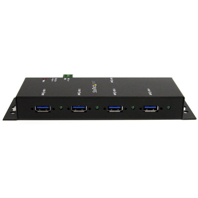 StarTech.com 4 Port USB 3.0 USB A  Hub, AC Adapter Powered, 152 x 59.6 x 23.5mm