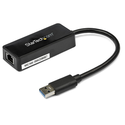 StarTech.com USB Ethernet Adapter USB 3.0 USB A to RJ45 10/100/1000Mbit/s Network Speed