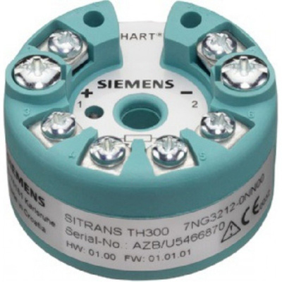 Siemens SITRANS TH300 Temperature Transmitter PT100 Input, 11 → 35 V dc