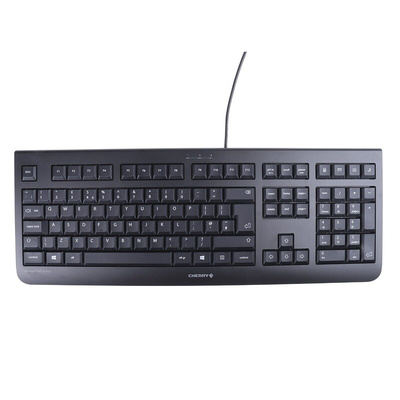 CHERRY Wired Keyboard and Mouse Set, QWERTY (UK), Black