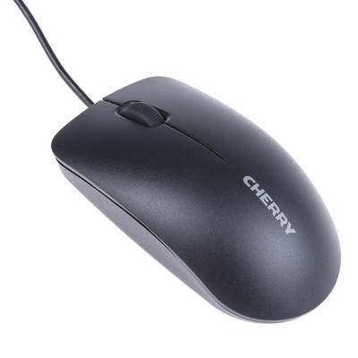 CHERRY Wired Keyboard and Mouse Set, QWERTY (UK), Black