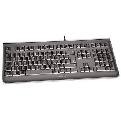 CHERRY Wired USB Keyboard, QWERTY (UK), Black