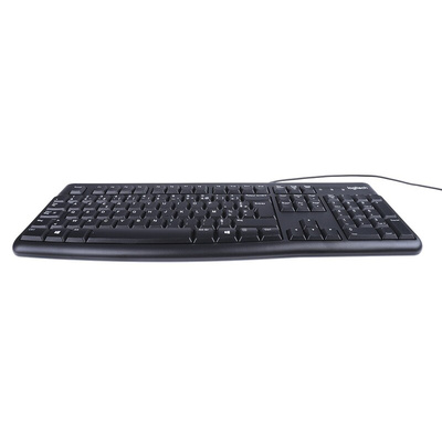 Logitech Wired Keyboard and Mouse Set, AZERTY (France), Black