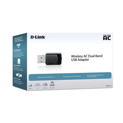 D-Link AC600 WiFi USB 2.0 WiFi Adapter