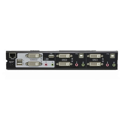 Aten 2 Port USB DVI KVM Switch, 3.5 mm Stereo 2560 x 1600 Maximum Resolution