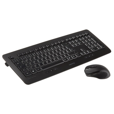 CHERRY Wireless Keyboard and Mouse Set, QWERTZ (German), Black