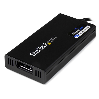 StarTech.com USB A to DisplayPort Adapter, USB 3.0, 1 Supported Display(s) - 4K @ 30Hz