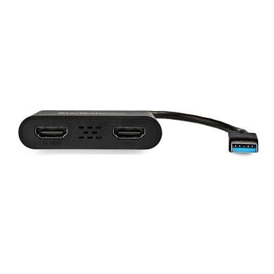 StarTech.com USB A to HDMI Adapter, USB 3.0, 2 Supported Display(s) - 4K @ 30Hz