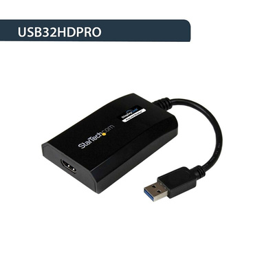 StarTech.com USB A to HDMI Adapter, USB 3.0, 1 Supported Display(s) - 1920 x 1200