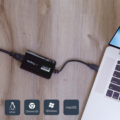 StarTech.com USB A to HDMI Adapter, USB 3.0, 1 Supported Display(s) - 1920 x 1200