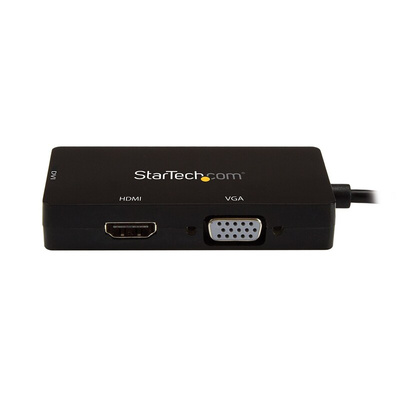 StarTech.com USB C to DVI, HDMI, VGA Adapter, USB 3.1, 1 Supported Display(s) - 4K @ 30Hz