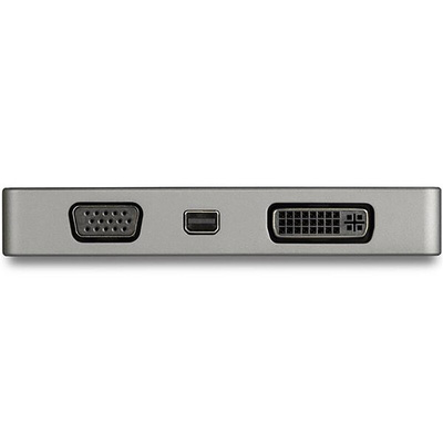 StarTech.com USB C to HDMI, Mini DisplayPort Adapter, USB C, 1 Supported Display(s) - 4K @ 60Hz