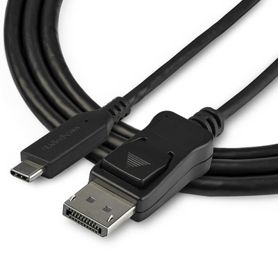 StarTech.com USB C to DisplayPort Adapter Cable, USB C, 1 Supported Display(s) - 8K @ 60Hz
