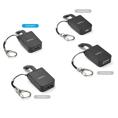 StarTech.com USB C to HDMI Adapter, USB C, 1 Supported Display(s) - 4K @ 30Hz