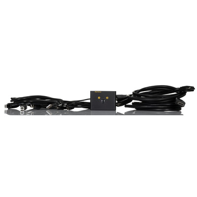 RS PRO 2 Port Dual Monitor USB HDMI KVM Switch