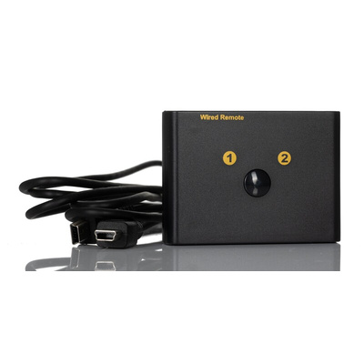 RS PRO 2 Port Dual Monitor USB HDMI KVM Switch