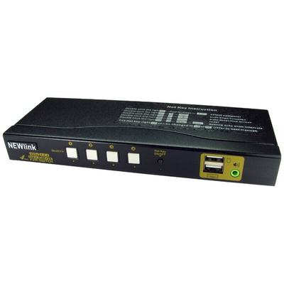 NewLink 4 Port USB HDMI KVM Switch