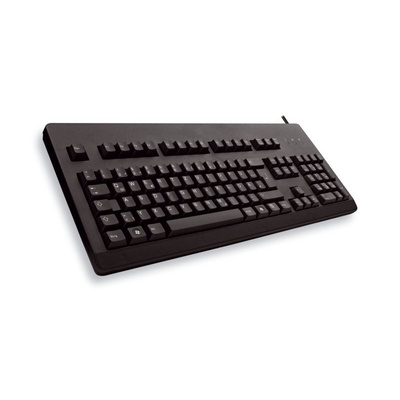 CHERRY Wired PS/2, USB Keyboard, QWERTY (UK), Black