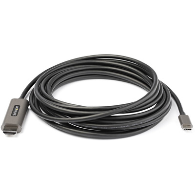 StarTech.com USB C to HDMI Adapter Cable, USB C, 1 Supported Display(s) - 4K @ 60Hz