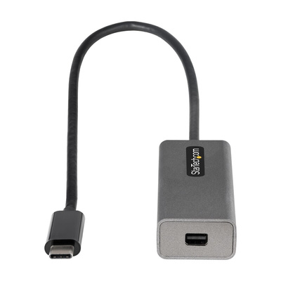 StarTech.com USB C to Mini DisplayPort Adapter Cable, USB C, 1 Supported Display(s) - 4K @ 60Hz