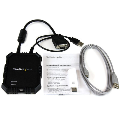 StarTech.com USB VGA KVM Switch, 1920 x 1200 Maximum Resolution