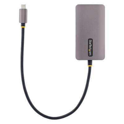 StarTech.com USB C to DVI, HDMI, VGA Adapter, USB C, 1 Supported Display(s) - 4K @ 60Hz