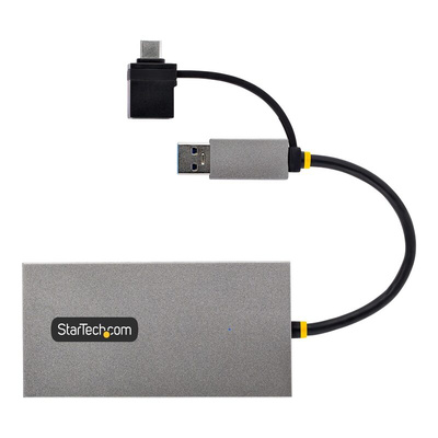 StarTech.com USB A, USB C to HDMI Adapter, USB 3.2, 2 Supported Display(s) - 4K @ 30Hz