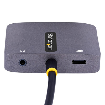 StarTech.com USB C to HDMI, VGA Adapter, USB C, 1 Supported Display(s) - 4K @ 60Hz